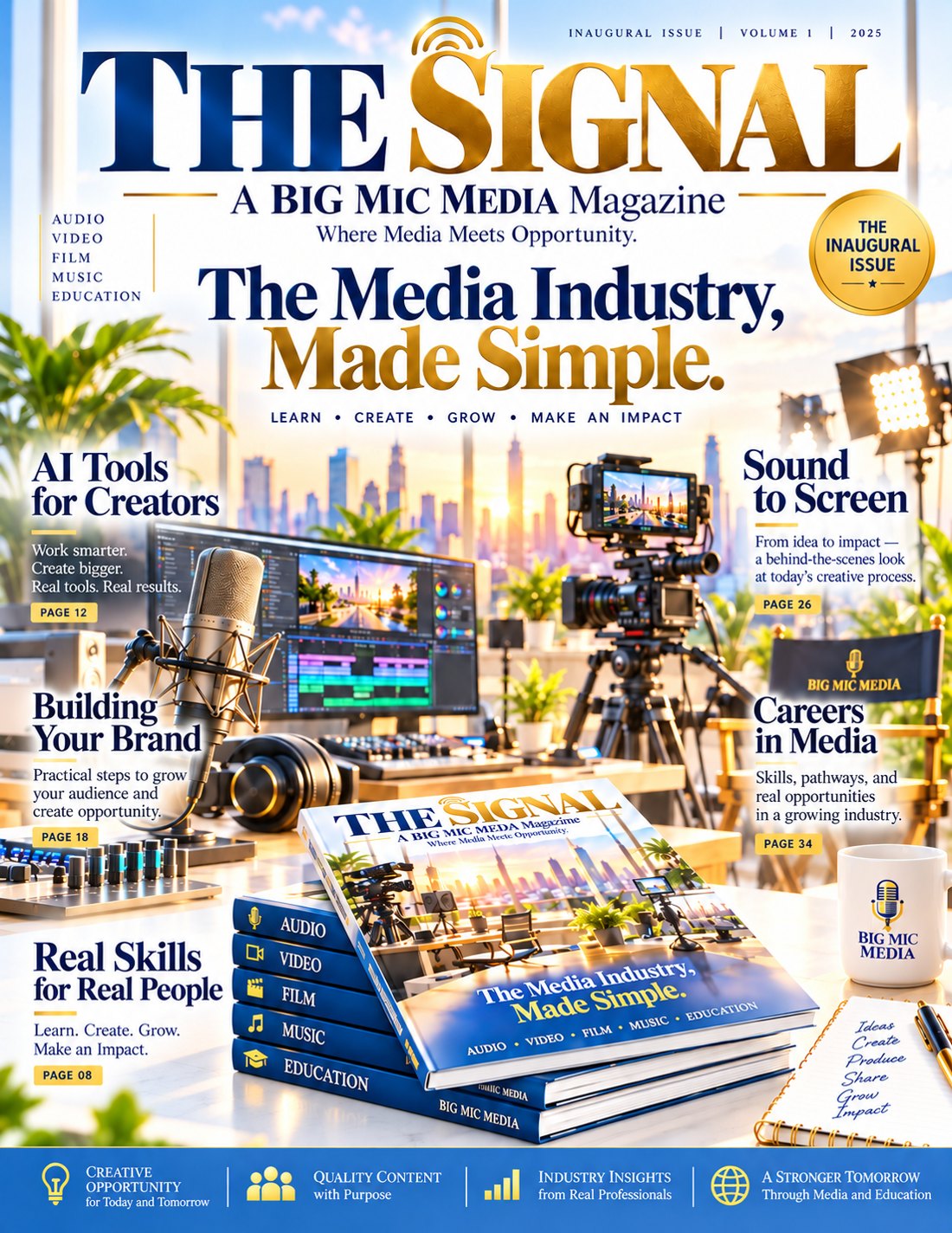 THE SIGNAL review cover: The Media Industry Made Simple